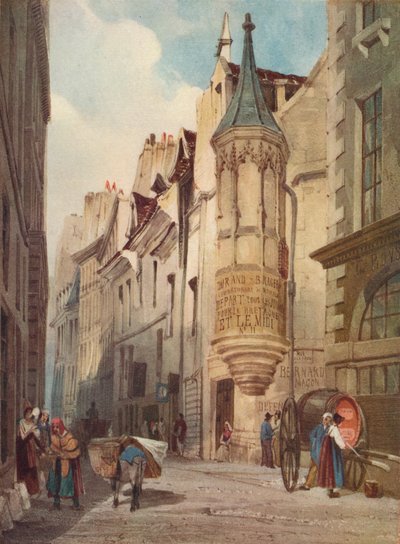 Scena di strada a Parigi La casa dell