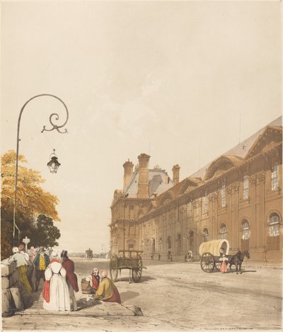 Padiglione di Flora, Tuileries da Thomas Shotter Boys