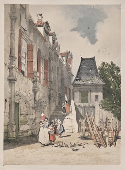 Architettura pittoresca a Parigi, Gand, Anversa, Rouen: L