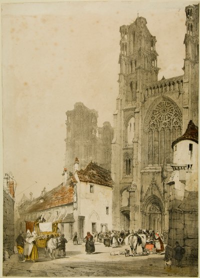 Architettura pittoresca a Parigi, Gand, Anversa, Rouen, ecc. da Thomas Shotter Boys