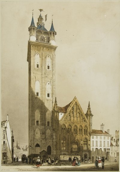 Architettura Pittoresca a Parigi, Gand, Anversa, Rouen, ecc. da Thomas Shotter Boys