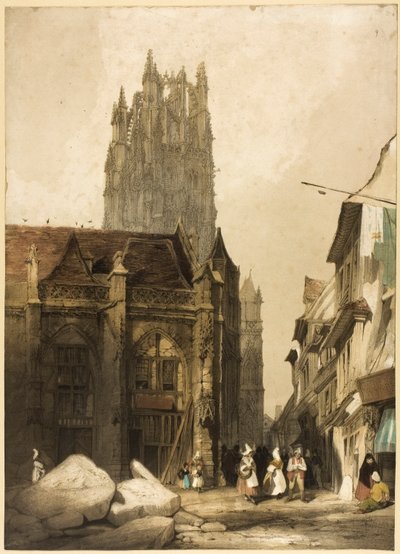 Architettura pittoresca a Parigi, Gand, Anversa, Touen, ecc. da Thomas Shotter Boys