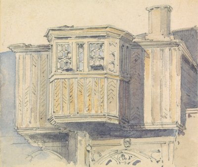 Stanza della regina Anna Bolena, Castello di Windsor da Thomas Shotter Boys