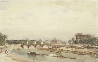 Il ponte della Concorde visto dal Cours la Reine da Thomas Shotter Boys