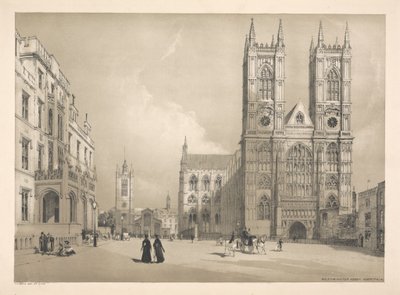 Abbazia di Westminster, ospedale ecc. da Thomas Shotter Boys