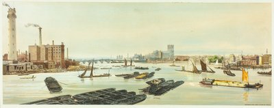 Westminster, da Waterloo Bridge, tavola diciannove da Vedute Originali di Londra Com