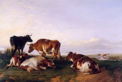 Paesaggio e bestiame da Thomas Sidney Cooper