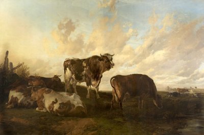 Riposo nei Prati, 1851 da Thomas Sidney Cooper
