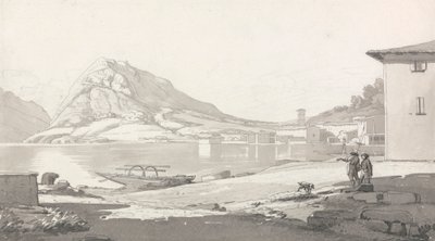 Città e lago di Lugano da Thomas Smith of Derby