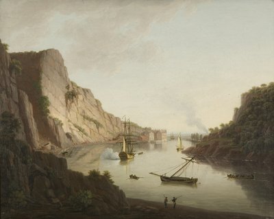 Veduta delle rocce di San Vincenzo e delle Hotwells da Thomas Smith of Derby