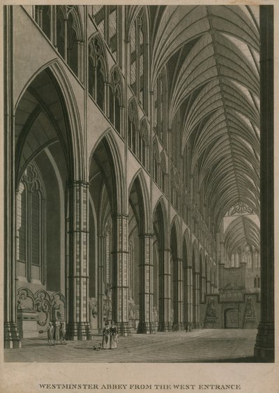 Abbazia di Westminster, Londra, dall