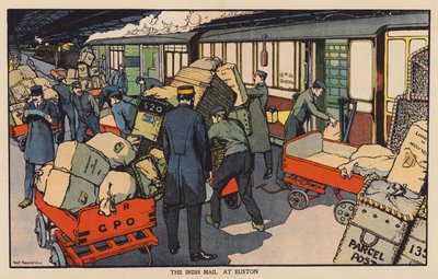 Il treno postale irlandese a Euston da Thomas Somerfield