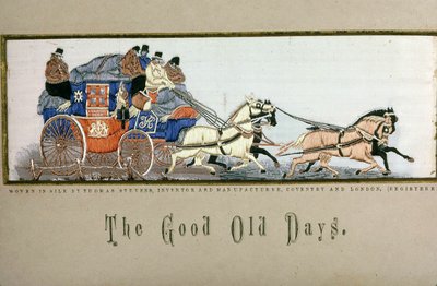 "I bei tempi andati" (Royal Mail Coach)". da Thomas Stevens