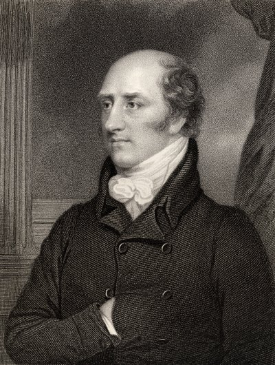 George Canning, Primo Ministro, inciso da W. Holl, da 