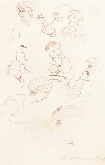 Foglio di Studi da Thomas Stothard