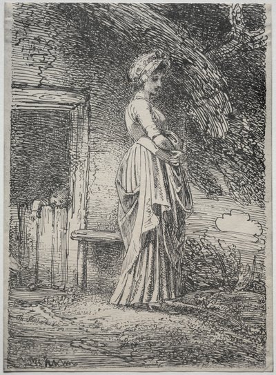 Specimens of Polyautography: La mela perduta, 1803 da Thomas Stothard