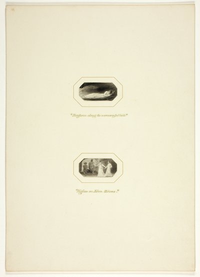 Studio per una tavola da I trionfi della temperanza, nel Royal Engagements Pocket Book del 1796 da Thomas Stothard