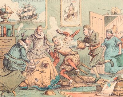 La pipa di Sir Walter Raleigh spenta, c1884 da Thomas Strong Seccombe
