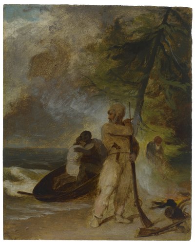Il padre di Venerdì salvato, c.1856 da Thomas Sully