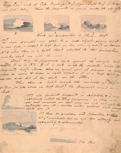 Suggerimenti per la composizione di Varley - 1805 da Thomas Sully