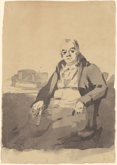 Uomo che Tiene un Libro da Thomas Sully