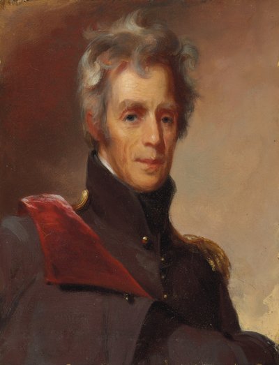 Ritratto di Andrew Jackson da Thomas Sully