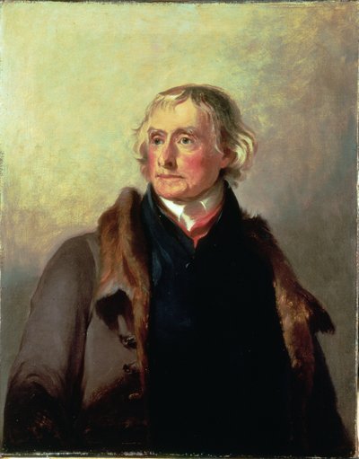 Ritratto di Thomas Jefferson da Thomas Sully