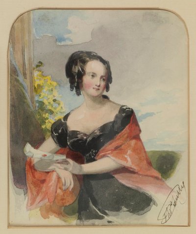 Ritratto di dama da Thomas Sully