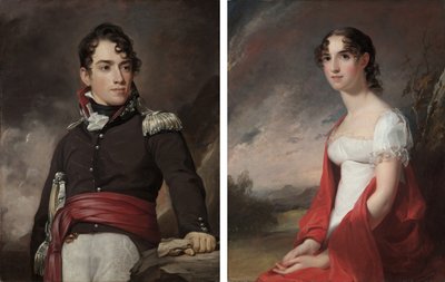 Ritratti di Jean Terford David e Mary Sicard David da Thomas Sully