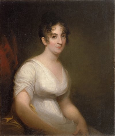Sally Etting, giovane donna alla moda romana - Dipinto di Thomas Sully da Thomas Sully