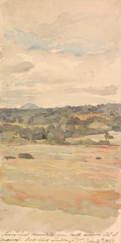 Monte Sugar-Loaf, dalla Finestra Nord, Col. J. Monroe