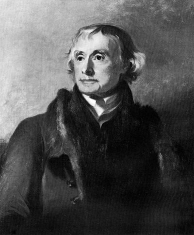Thomas Jefferson, terzo Presidente degli Stati Uniti, XIX secolo da Thomas Sully