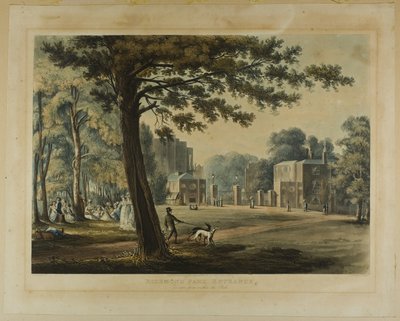 Ingresso del Richmond Park da Thomas Sutherland
