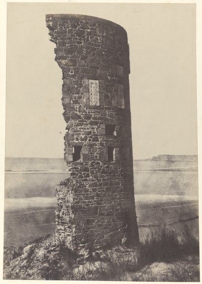 Torre colpita da un fulmine, Baia di Saint-Ouen da Thomas Sutton