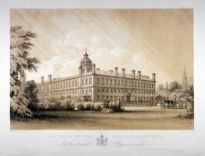 La Scuola Navale Reale a New Cross, Lewisham, Londra da Thomas Talbot Bury
