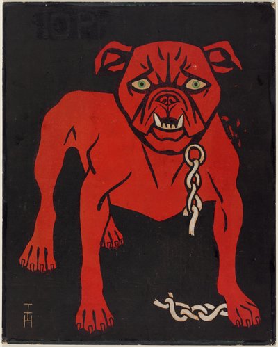 Die Simplicissimus-Bulldogge da Thomas Theodor Heine