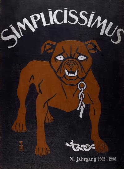 Questo è il cane da Thomas Theodor Heine