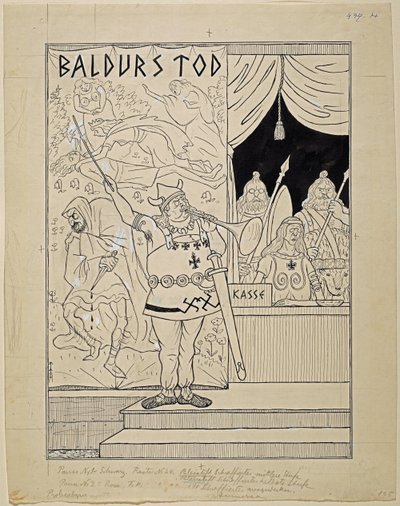Concorrenza per Oberammergau; Simplicissimus XXXV/8 da Thomas Theodor Heine