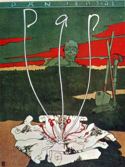 Pan Literary Magazine, Josef Sattler, 1895 da Thomas Theodor Heine