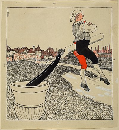 Separazione pulita, Simplicissimus XXV/9 da Thomas Theodor Heine