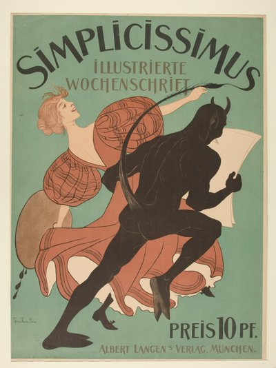 Simplicissimus, Illustrierte Wochenschrift da Thomas Theodor Heine