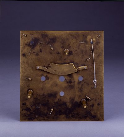 (dettaglio) di un orologio a staffa in miniatura, n. 222, c.1695 da Thomas Tompion