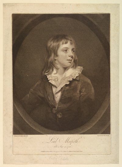 Ritratto di George Howard, sesto conte di Carlisle, visconte Morpeth da Thomas Trotter