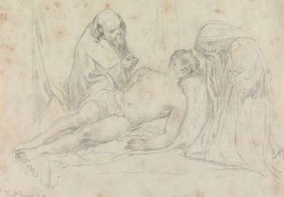 La morte di - set di William Etty R.A. da Thomas Uwins