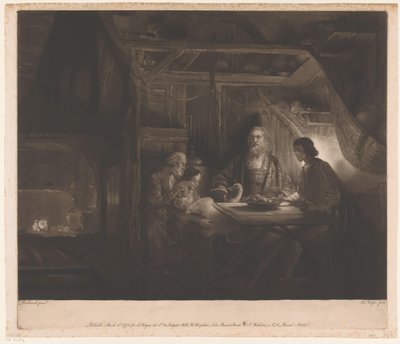 Giove e Mercurio nella casa di Filemone e Bauci da Thomas Watson