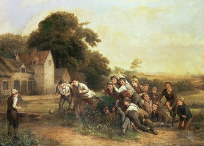 La partita di calcio da Thomas Webster