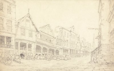 Watergate Street, Chester da Thomas Webster