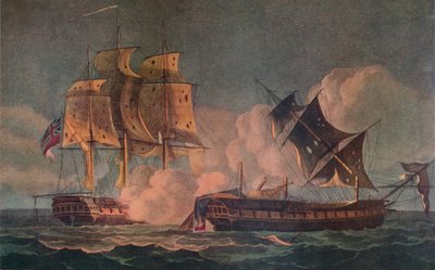 Cattura del Forte, c1800 da Thomas Whitcombe