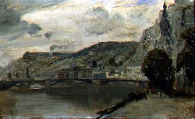 Il Ponte a Dinant da Thomas William Roberts