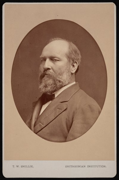 Ritratto di James Abram Garfield da Thomas William Smillie